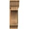 Ekena Millwork Imperial Traditional Rough Sawn Bracket w/ Offset Brace, Western Red Cedar, 8"W x 26"D x 26"H BKT0806X26X26IMP01RWR - alternate 2
